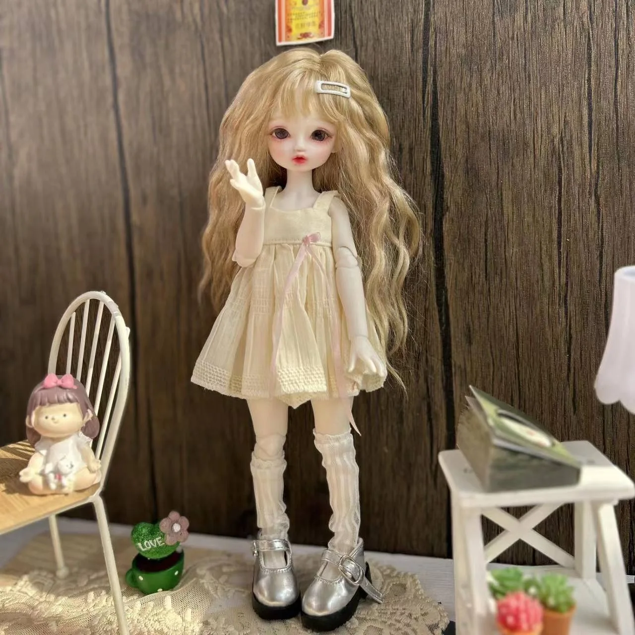 1/6 BJD Summer Skirt 30CM BJD Doll Clothes Fashion Dress DIY Doll Accessories Dress Up Cute Girl Doll
1/6 BJD Summer Skirt 30CM BJD Doll Clothes Fashion Dress DIY Doll Accessories Dress Up Cute Girl Doll