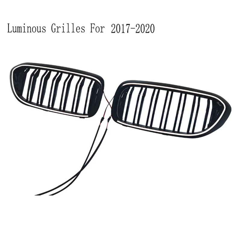Front Kidney Grille For BMW 5 Series G30 2017-2020 Luminous Led Light Racing Style Grille Grills
Front Kidney Grille For BMW 5 Series G30 2017-2020 Luminous Led Light Racing Style Grille Grills