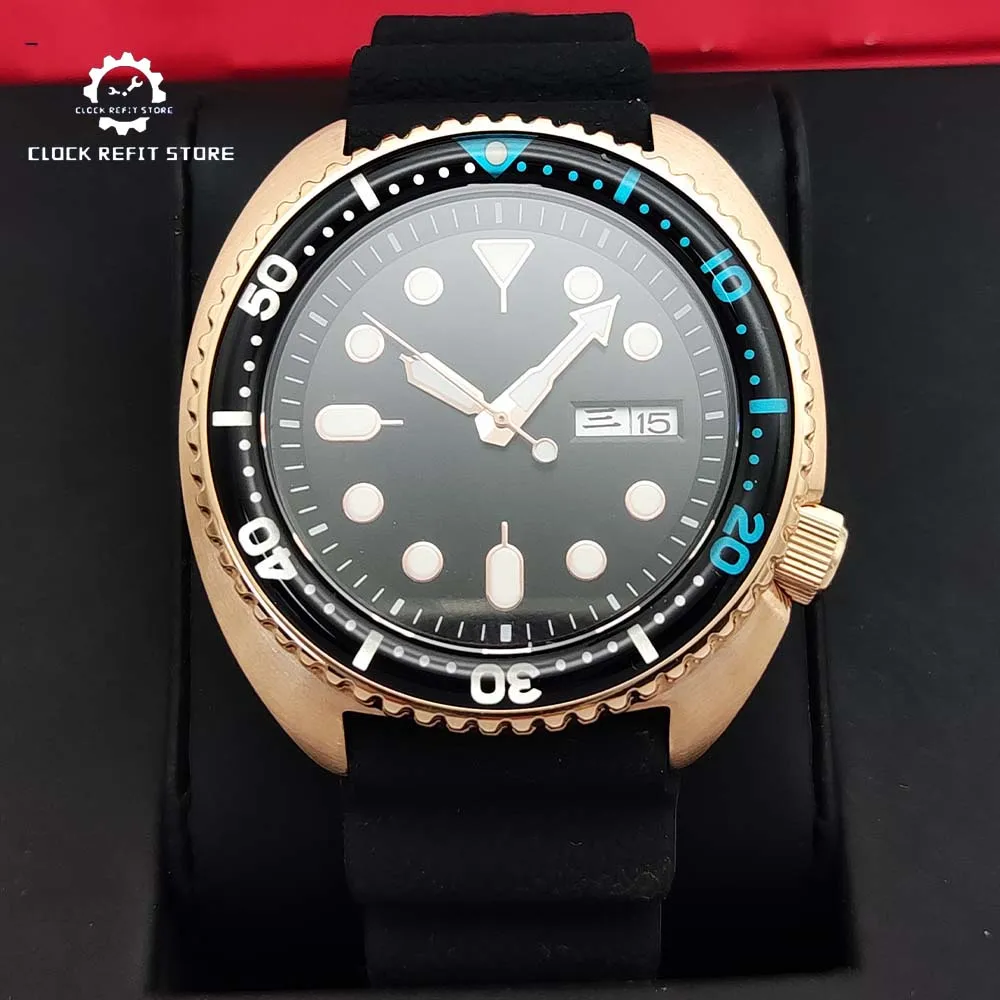 2024 New Men's Rose Gold Watch 45mm Large Case with Black Rubber Strap Screwed Crown Men's Luxury Fashion Watch NH36
2024 New Men's Rose Gold Watch 45mm Large Case with Black Rubber Strap Screwed Crown Men's Luxury Fashion Watch NH36