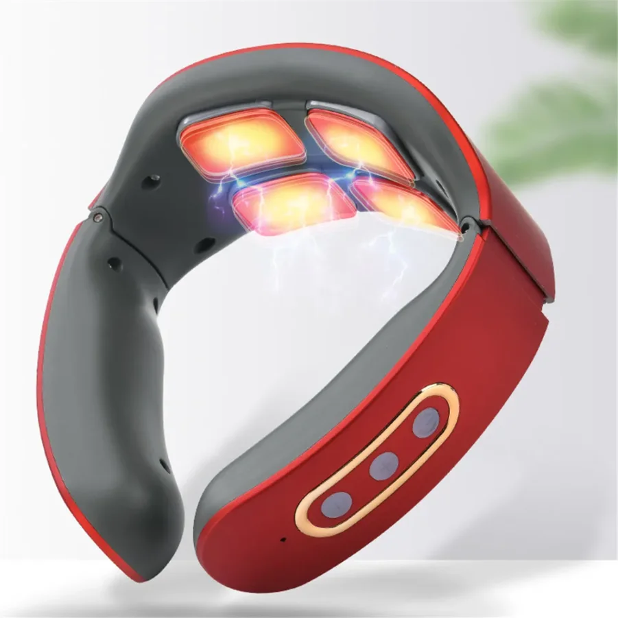 Electric Neck and Shoulder Pulse Massager 6 mode 9 levels Adjustable Cervical Vertebra Relax Pain Relief Kneading Machine
Electric Neck and Shoulder Pulse Massager 6 mode 9 levels Adjustable Cervical Vertebra Relax Pain Relief Kneading Machine