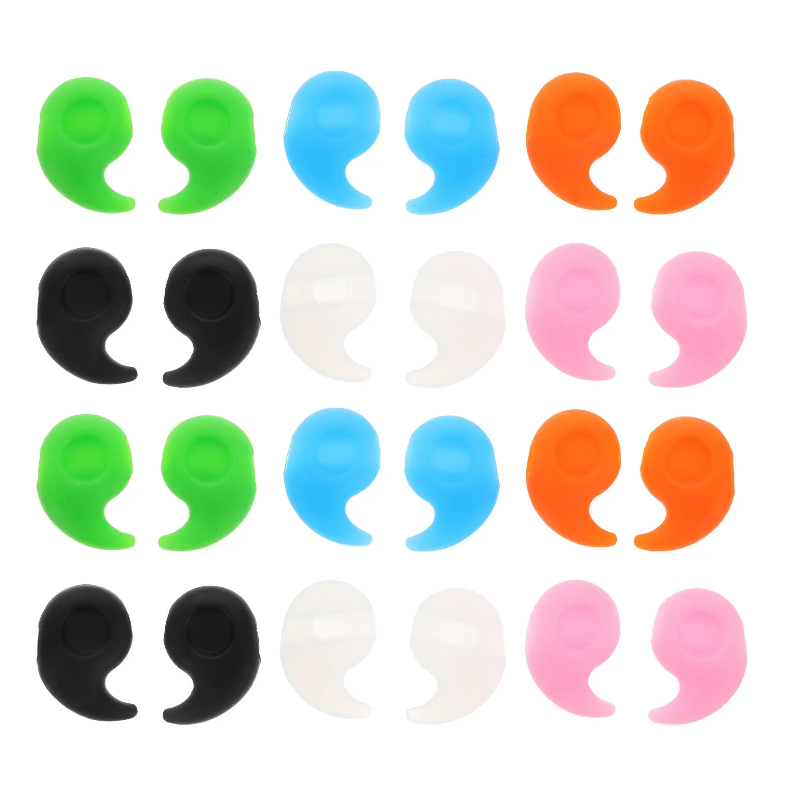 12Pairs Silicone Eyeglass Retainers Non-Slip Ear Grips Soft Flexible Glasses Anchor Grips Ideal for Active Lifestyle Eyewear
12Pairs Silicone Eyeglass Retainers Non-Slip Ear Grips Soft Flexible Glasses Anchor Grips Ideal for Active Lifestyle Eyewear