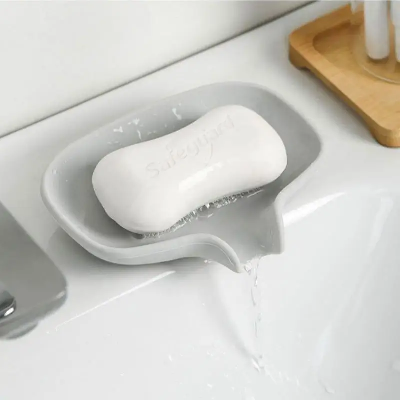 Silicone Soap Box With Drainage Minimalist Rectangular Soap Dish Bathroom Soap Holder Modern And Durable Soap Organizer Boxs
Silicone Soap Box With Drainage Minimalist Rectangular Soap Dish Bathroom Soap Holder Modern And Durable Soap Organizer Boxs