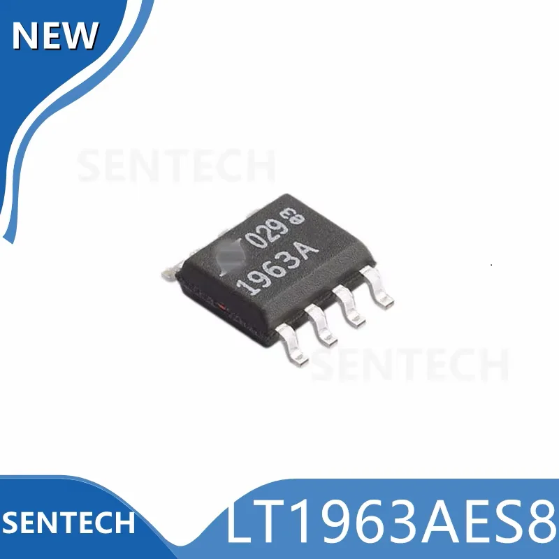 10Pcs/Lot New Original LT1963AES8 SOIC-8 (1963A)1.5A Low Noise and Fast Transient Response LDO Regulator
10Pcs/Lot New Original LT1963AES8 SOIC-8 (1963A)1.5A Low Noise and Fast Transient Response LDO Regulator