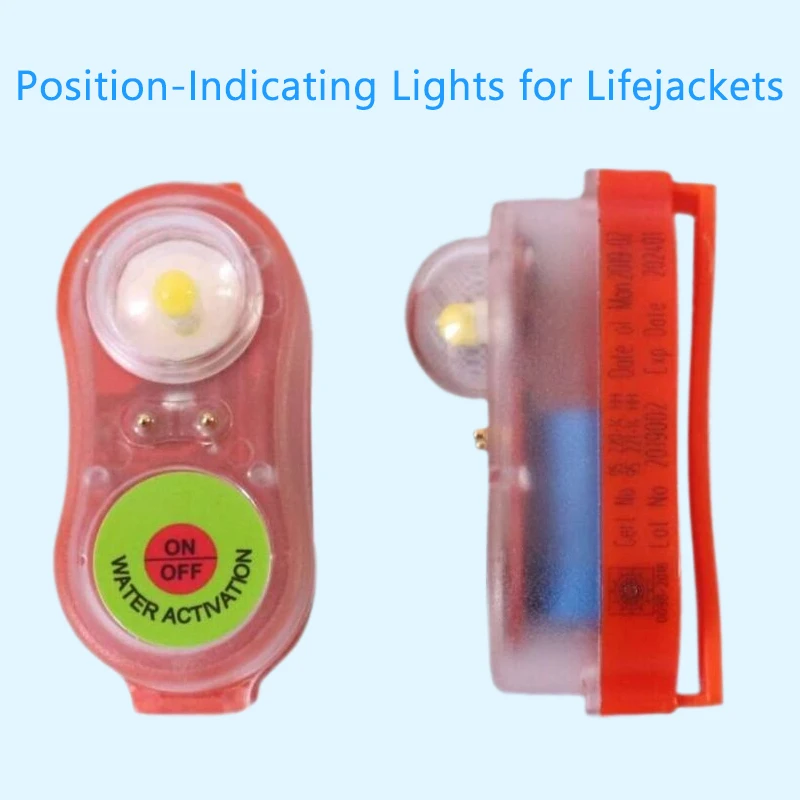 Marine Strobe Light for Life Jacket - 8Hrs Runtime Lithium Battery SOS Beacon Waterproof Rescue Light
Marine Strobe Light for Life Jacket - 8Hrs Runtime Lithium Battery SOS Beacon Waterproof Rescue Light