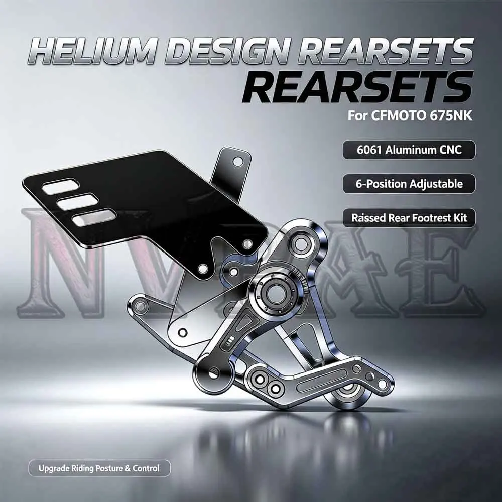 For CF 675NK CF675NK CNC Rearset Footpegs 6-Position Adjustable Raised Footrest Kit Modified Pedal Assembly 6061 Aluminum Alloy
For CF 675NK CF675NK CNC Rearset Footpegs 6-Position Adjustable Raised Footrest Kit Modified Pedal Assembly 6061 Aluminum Alloy