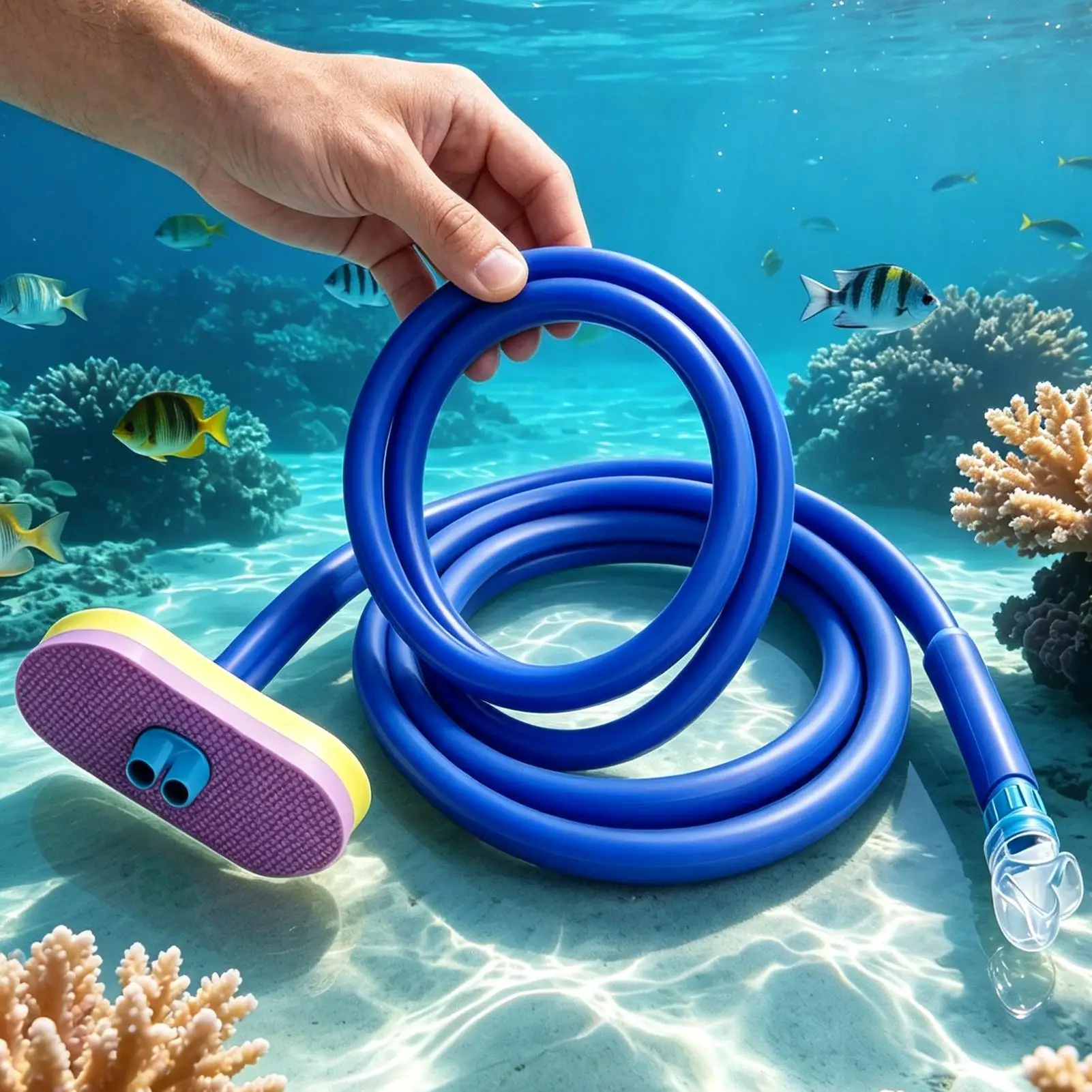 Underwater Breathing Device Adult EVA Float Silicone Ergonomic Respirator Hose Underwater Breathing Device For Men Women
Underwater Breathing Device Adult EVA Float Silicone Ergonomic Respirator Hose Underwater Breathing Device For Men Women