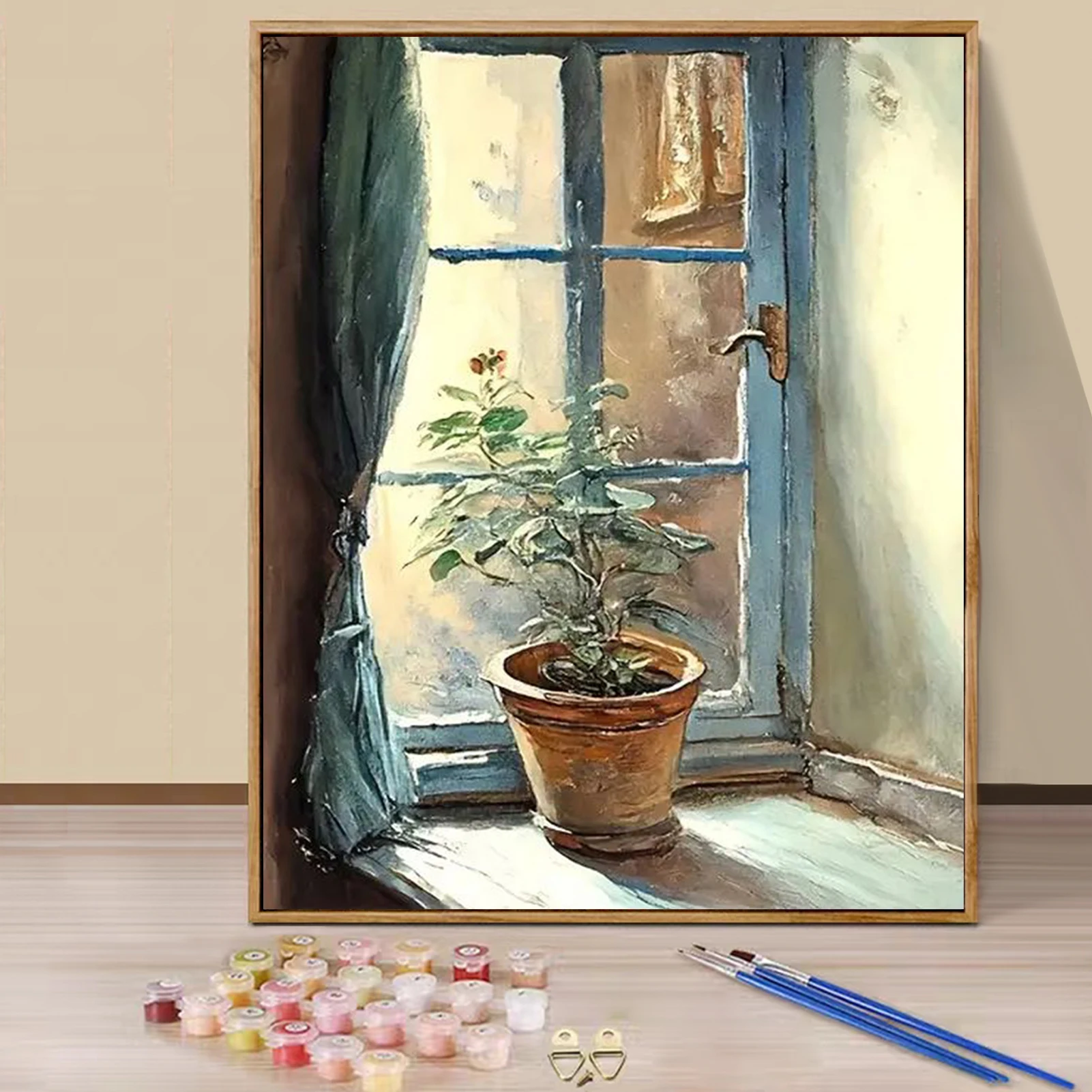Paint by Numbers - 40x50cm, Flowers Painting Kits for Beginners on Colored Canvas, Easy DIY Art for Home Decor Gift (No Frame)
Paint by Numbers - 40x50cm, Flowers Painting Kits for Beginners on Colored Canvas, Easy DIY Art for Home Decor Gift (No Frame)