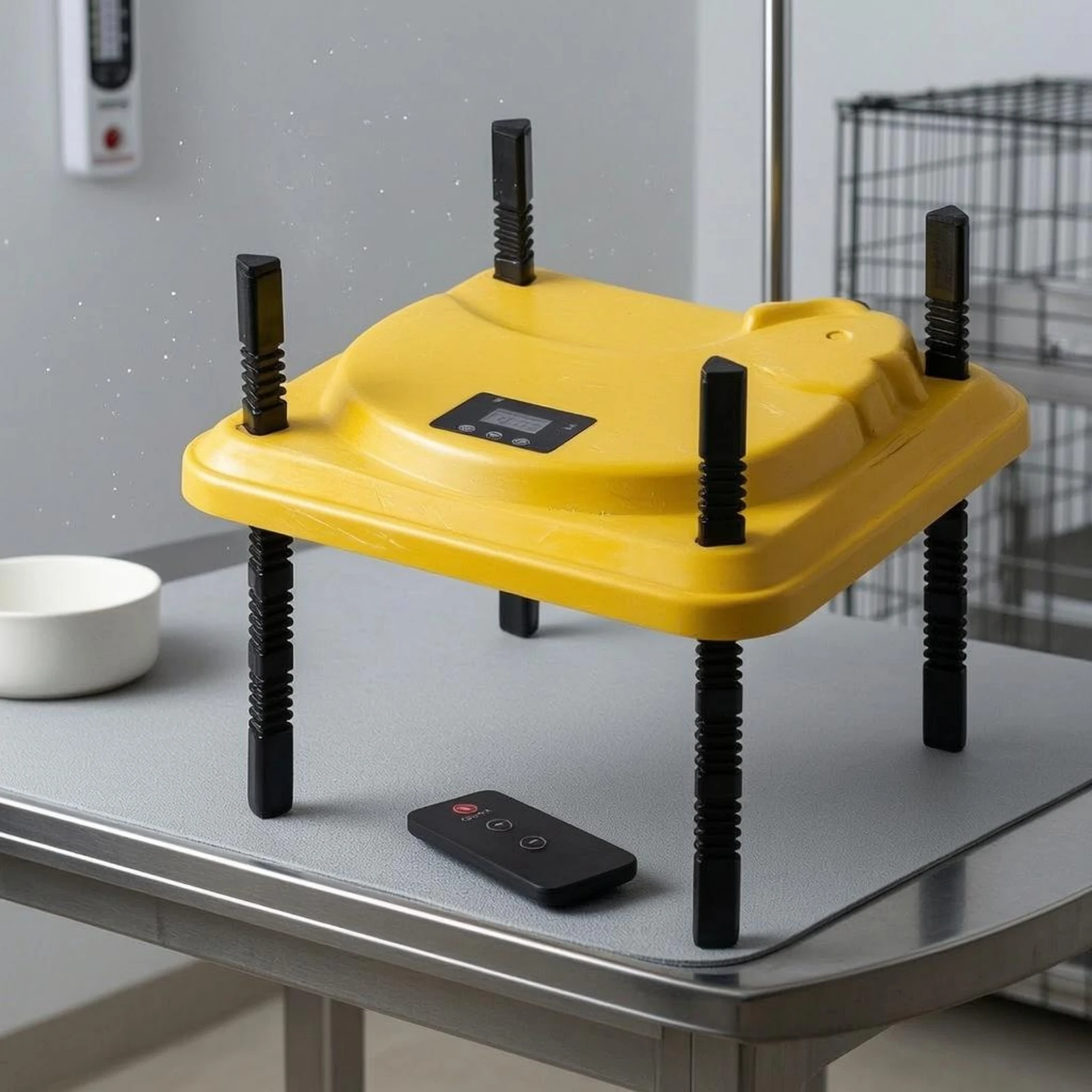 Glowing Chick Heater Digital Display Chick Brooder Plate Brooding Heater Yellow Poultry Brooder Portable for Chicks
Glowing Chick Heater Digital Display Chick Brooder Plate Brooding Heater Yellow Poultry Brooder Portable for Chicks