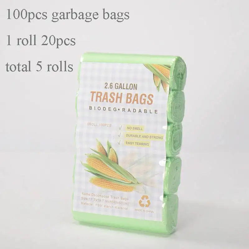 Biodegradable Garbage Bag 2.6 Gallons Household Garbage Bag Biodegradable Recyclable Small Durable Thick Odorless Homes Office
Biodegradable Garbage Bag 2.6 Gallons Household Garbage Bag Biodegradable Recyclable Small Durable Thick Odorless Homes Office
