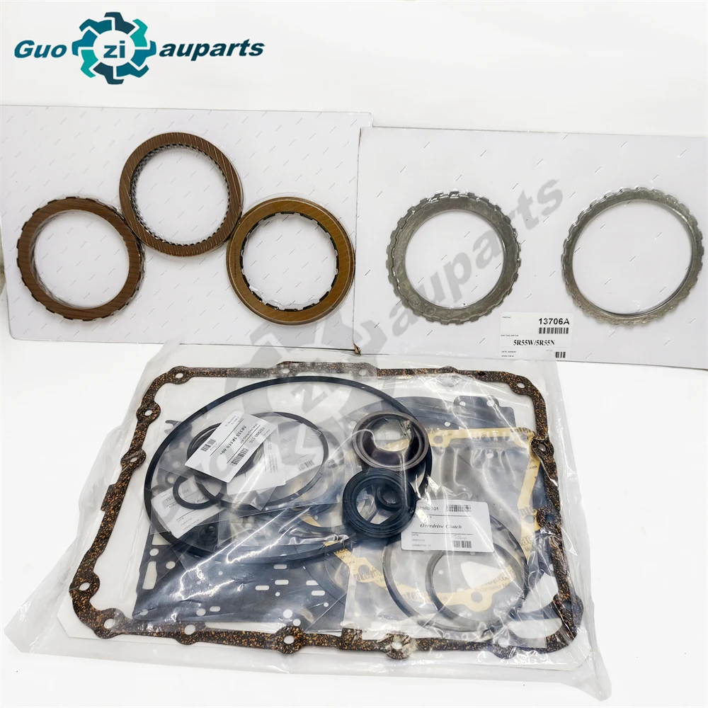 5R55S Transmission Overhaul Repair Kit For Ford Explorer Ranger Mazda Mercury Gearbox Gasket Set
5R55S Transmission Overhaul Repair Kit For Ford Explorer Ranger Mazda Mercury Gearbox Gasket Set