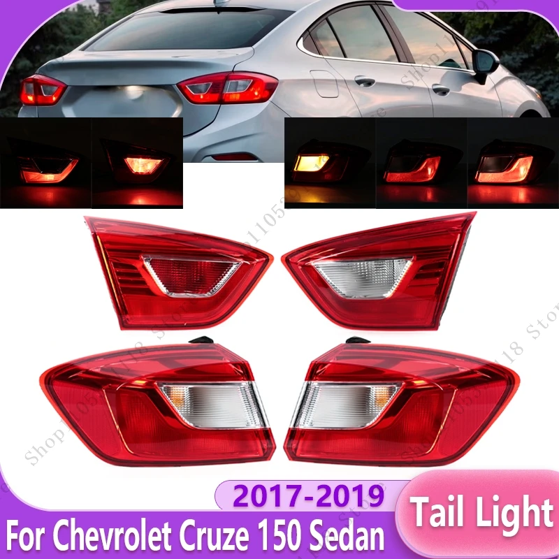 Car Tail Light Assembly For Chevrolet Cruze 150 Sedan 2017-2019 Rear Turn Signal Light Brake Lamp Fog Reversing Light Taillamp
Car Tail Light Assembly For Chevrolet Cruze 150 Sedan 2017-2019 Rear Turn Signal Light Brake Lamp Fog Reversing Light Taillamp