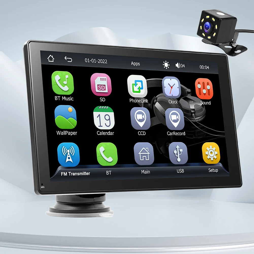 9 inch Universal Wireless Carplay Android Auto Car Radio HD Touch Screen Car FM Multimedia Players GPS Wifi Bluetooth Auto Link
9 inch Universal Wireless Carplay Android Auto Car Radio HD Touch Screen Car FM Multimedia Players GPS Wifi Bluetooth Auto Link