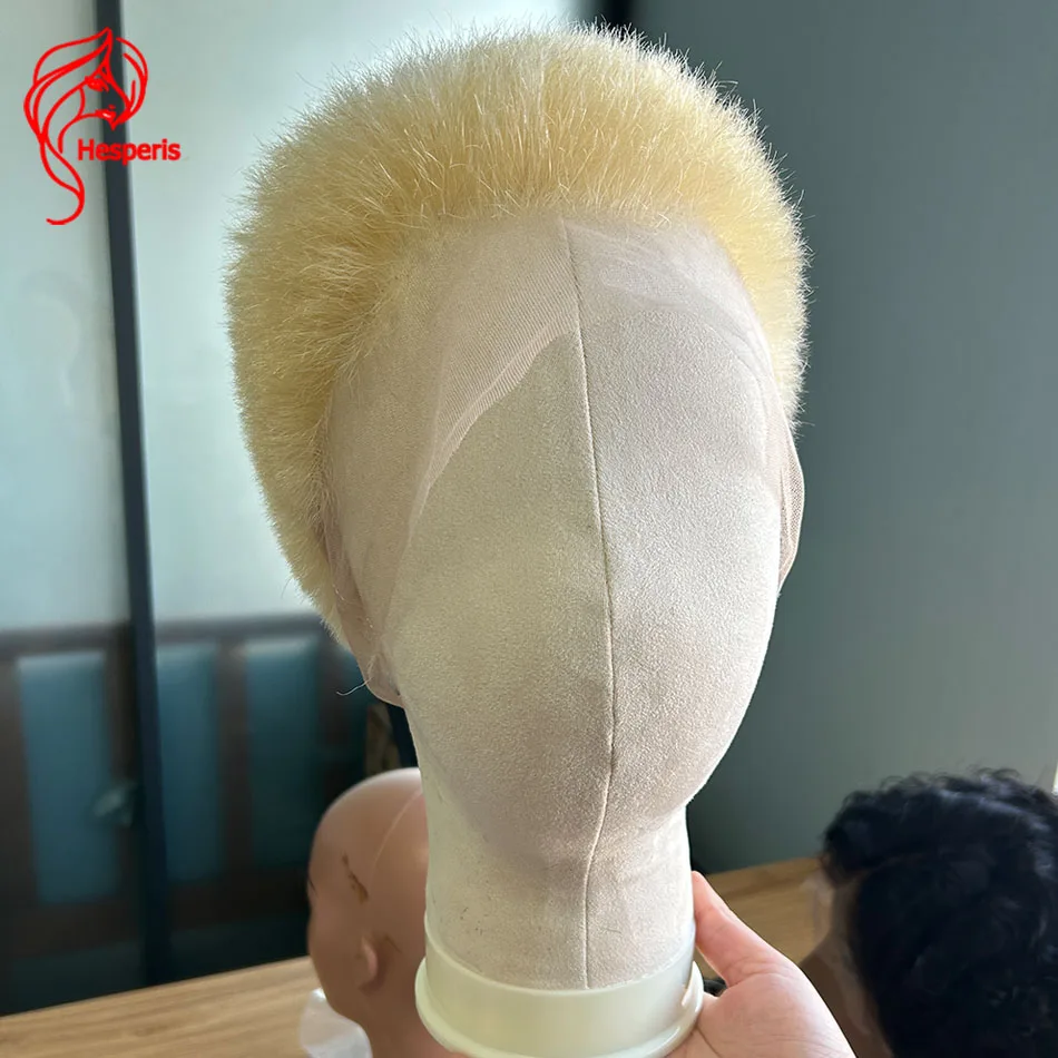 Hesperis 613 Color Short Spikey Cut Full Lace Wig For Man Blonde Human Hair Men Wig Pixie Cut Brazilian Remy 613 Wig For Male
Hesperis 613 Color Short Spikey Cut Full Lace Wig For Man Blonde Human Hair Men Wig Pixie Cut Brazilian Remy 613 Wig For Male