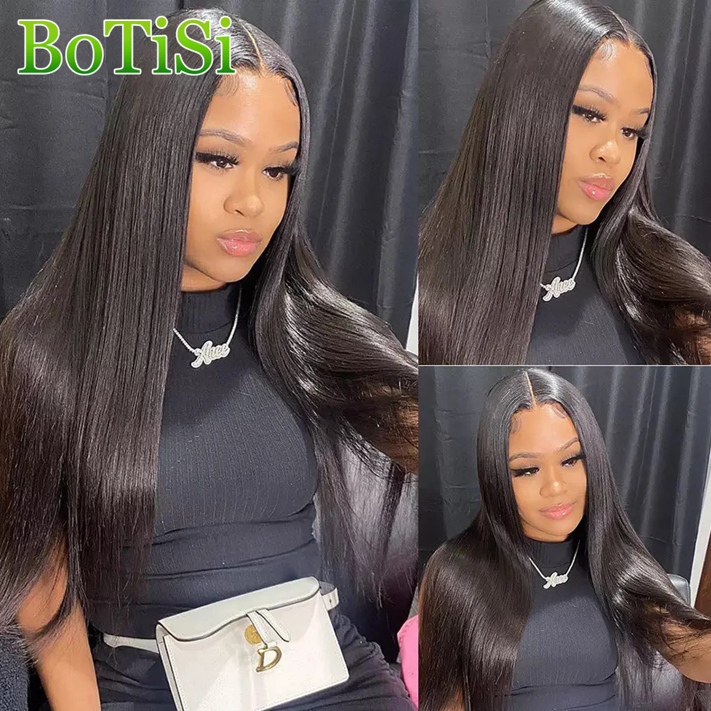 13x6 Hd Lace Front Бразильский парик из натуральных волос Высокая плотность 30 40 дюймов Bone Straight 13x4 Кружевные фронтальные черные парики для женщин Выбор
13x6 Hd Lace Front Бразильский парик из натуральных волос Высокая плотность 30 40 дюймов Bone Straight 13x4 Кружевные фронтальные черные парики для женщин Выбор