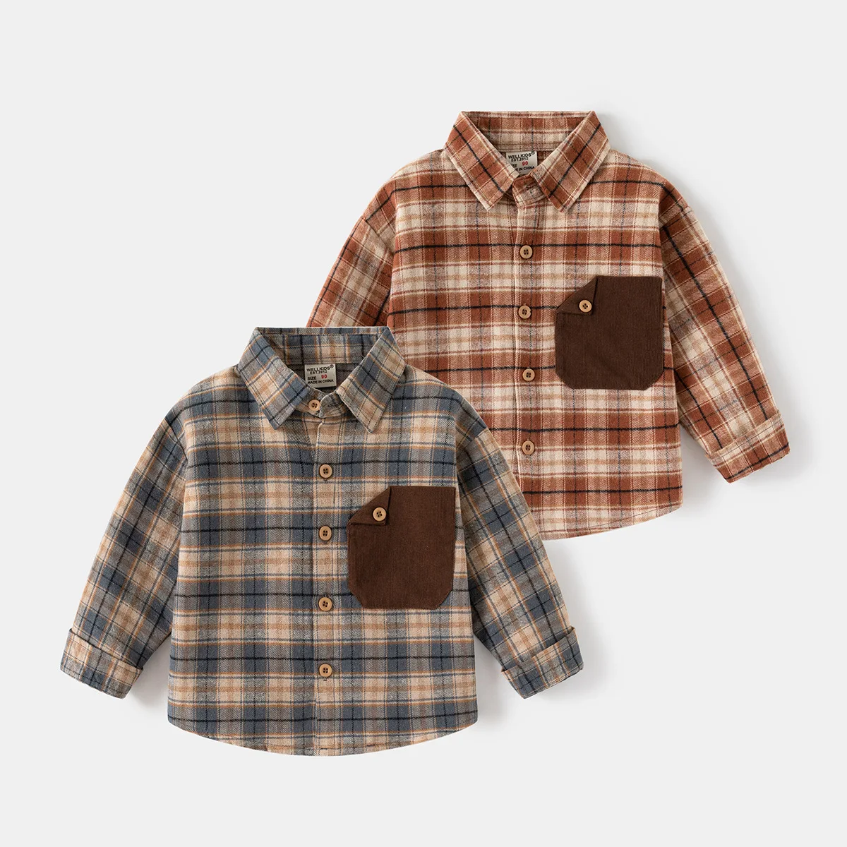 HoneyCherry Boys' Long Sleeved Checkered Shirt for Spring, New Children's Casual Shirt, Cotton Baby Fashion Top
HoneyCherry Boys' Long Sleeved Checkered Shirt for Spring, New Children's Casual Shirt, Cotton Baby Fashion Top