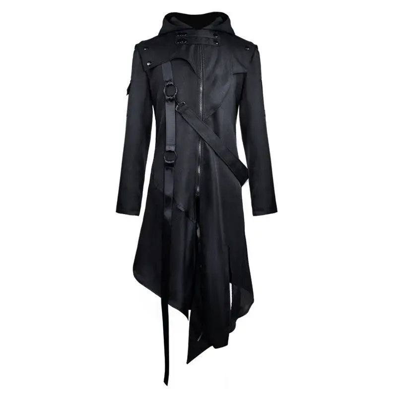 New Gothic Dark Hooded Jacket Halloween Medieval Retro COS Male Stage Costume Spring 2026 Ladies Ethnic Wear Stage Outfit
New Gothic Dark Hooded Jacket Halloween Medieval Retro COS Male Stage Costume Spring 2026 Ladies Ethnic Wear Stage Outfit