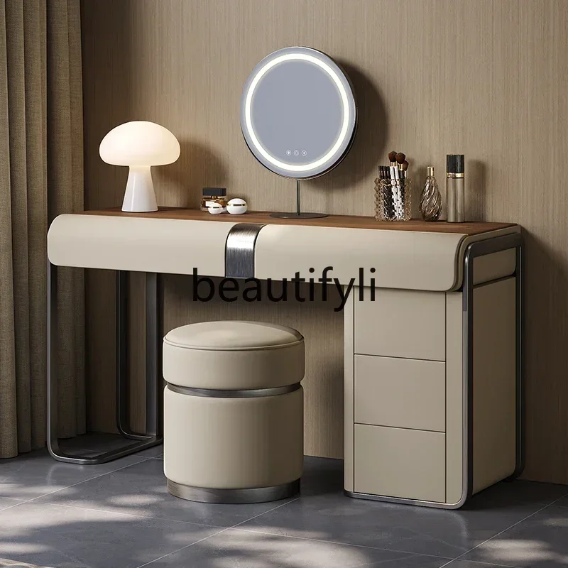 ss25 NQ09Simple dresser bedroom modern apartment light luxury storage cabinet integrated custom walnut makeup table
ss25 NQ09Simple dresser bedroom modern apartment light luxury storage cabinet integrated custom walnut makeup table