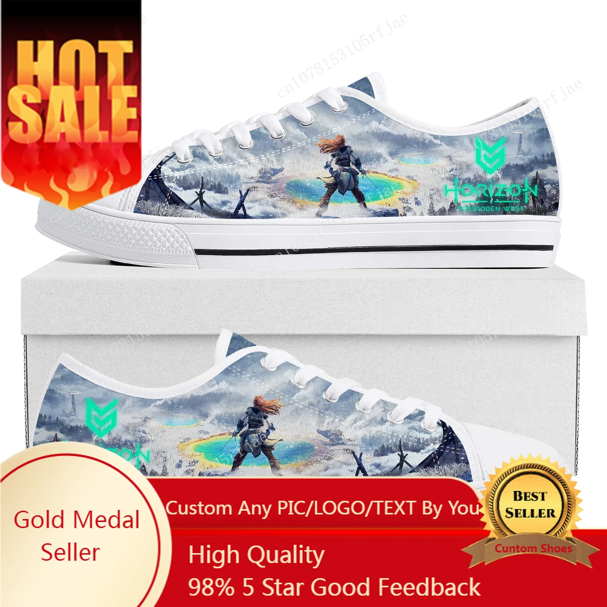 Horizon Forbidden West Low Top Sneakers Cartoon Game Womens Mens Teenager Canvas Sneaker Couple Custom Built Shoes
Horizon Forbidden West Low Top Sneakers Cartoon Game Womens Mens Teenager Canvas Sneaker Couple Custom Built Shoes