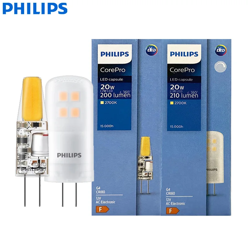 Philips Светодиодная капсула G4 Pin Лампа CorePro 1,7 Вт 2,1 Вт 2700 К Теплый белый AC 12 В Декоративная лампа Замена галогенной лампы G4 20 Вт
Philips Светодиодная капсула G4 Pin Лампа CorePro 1,7 Вт 2,1 Вт 2700 К Теплый белый AC 12 В Декоративная лампа Замена галогенной лампы G4 20 Вт