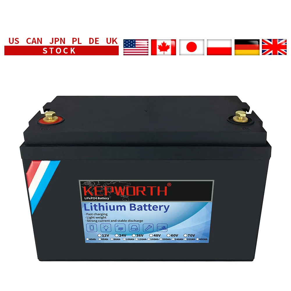 New 24V 60Ah Lithium Iron Phosphate Battery Built-in BMS LFP LiFePO4 Battery For RV Wind Solar Energy Scooter Tricycle Boat
New 24V 60Ah Lithium Iron Phosphate Battery Built-in BMS LFP LiFePO4 Battery For RV Wind Solar Energy Scooter Tricycle Boat