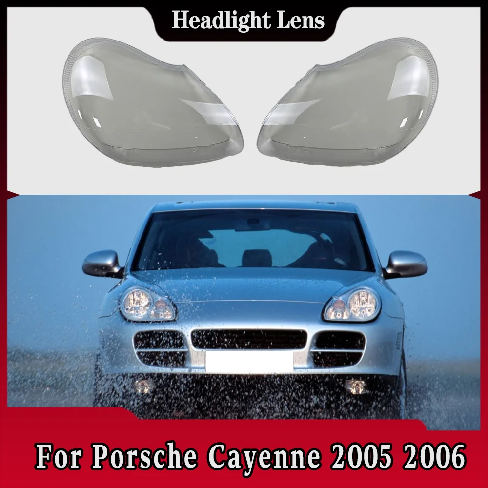 For Porsche Cayenne 2005 2006 Transparent Headlight Cover Headlamp Shell Clear Lens Plexiglass Replace Original Lampshade
For Porsche Cayenne 2005 2006 Transparent Headlight Cover Headlamp Shell Clear Lens Plexiglass Replace Original Lampshade
