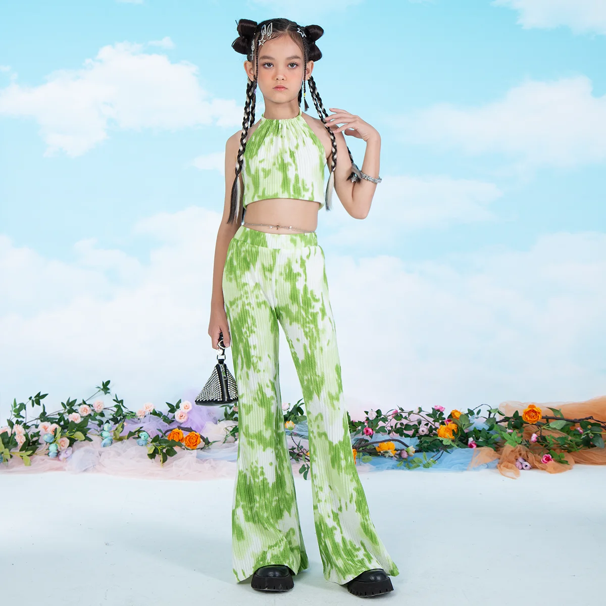 Green Blue Jazz Dance Costumes Kids Cool Hip Hop Clothing For Girls Kpop Outfits Street Dance Clothes Stage Rave Wear XS6817
Green Blue Jazz Dance Costumes Kids Cool Hip Hop Clothing For Girls Kpop Outfits Street Dance Clothes Stage Rave Wear XS6817