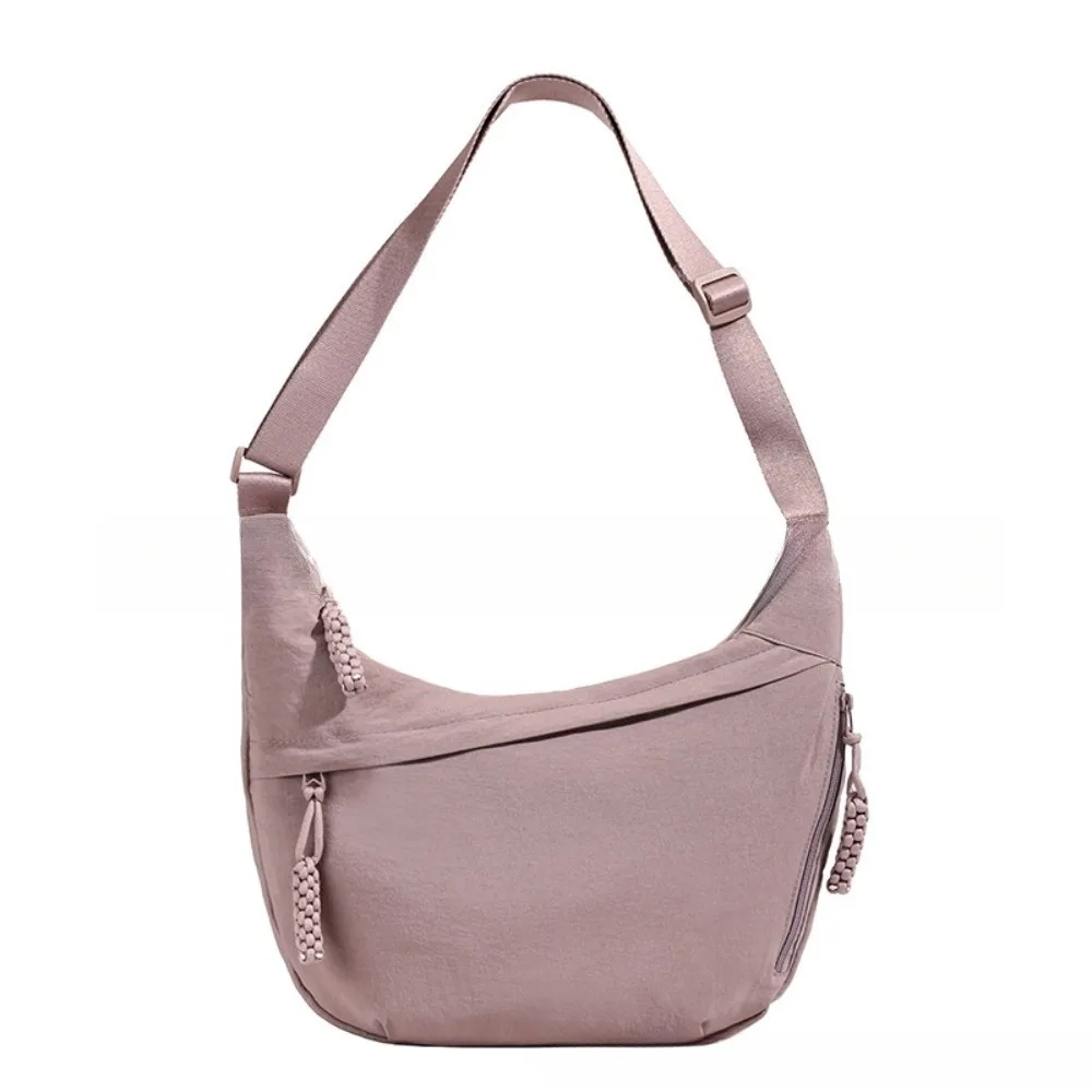 New Canvas Crossbody Bags Large Capacity Korean Simplified Shoulder Bag Solid Color Lightweight Dumpling Bag Women
New Canvas Crossbody Bags Large Capacity Korean Simplified Shoulder Bag Solid Color Lightweight Dumpling Bag Women