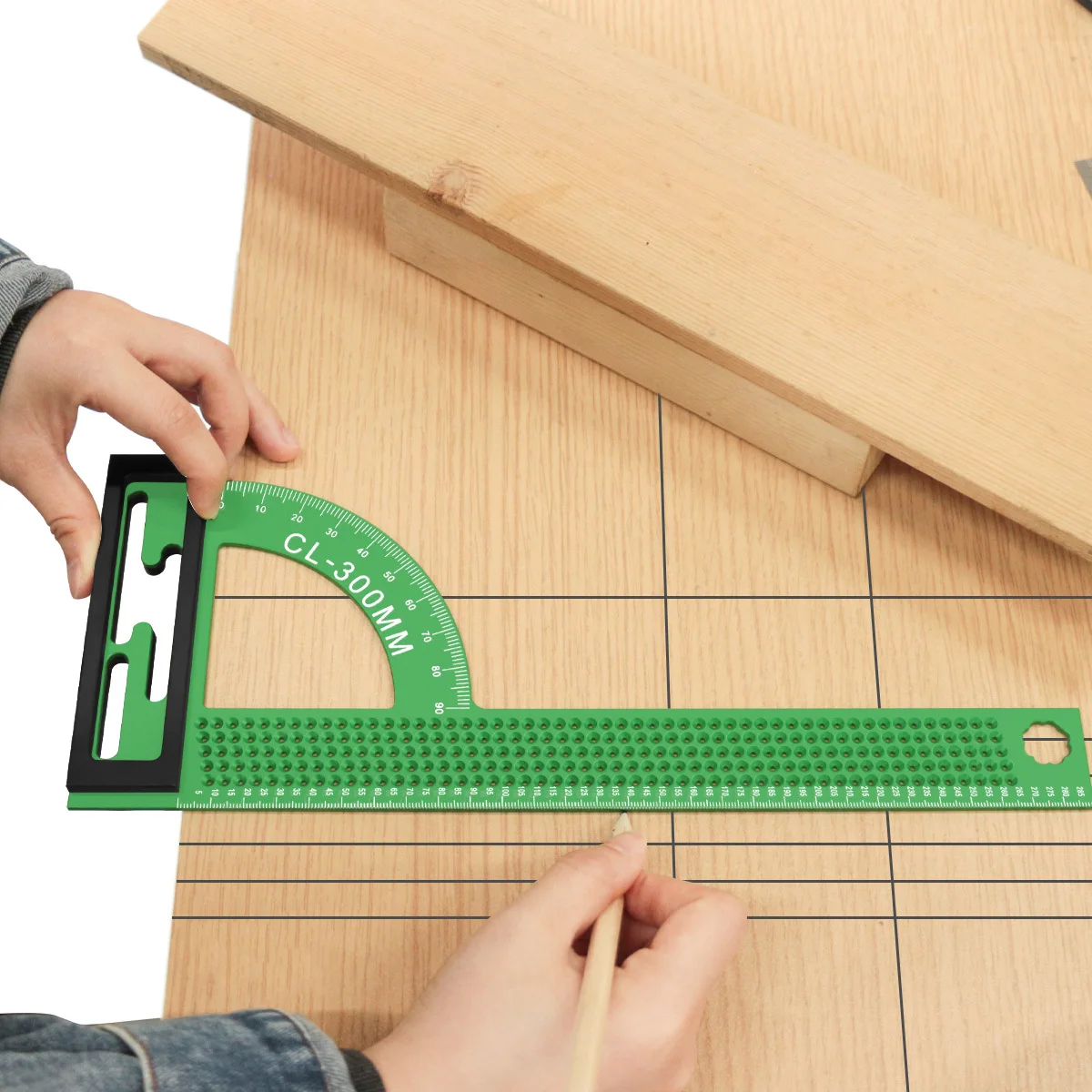 1mm Precision Framing Square 300mm | Aluminum T-Scribing Square with Removable Fence for Accurate Layout & Marking
1mm Precision Framing Square 300mm | Aluminum T-Scribing Square with Removable Fence for Accurate Layout & Marking