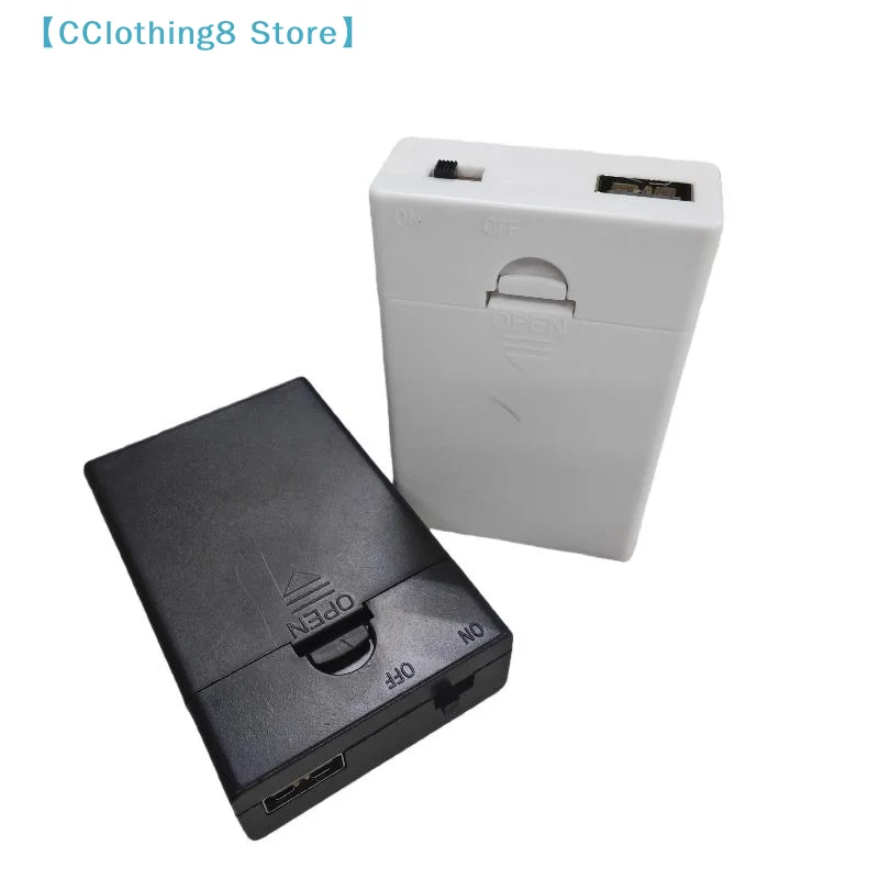 1Pcs Built In USB Battery Holder With Switch And Cover 3AA 4.5V Battery Box AA Battery Case DIY Accessories【AliS8】
1Pcs Built In USB Battery Holder With Switch And Cover 3AA 4.5V Battery Box AA Battery Case DIY Accessories【AliS8】