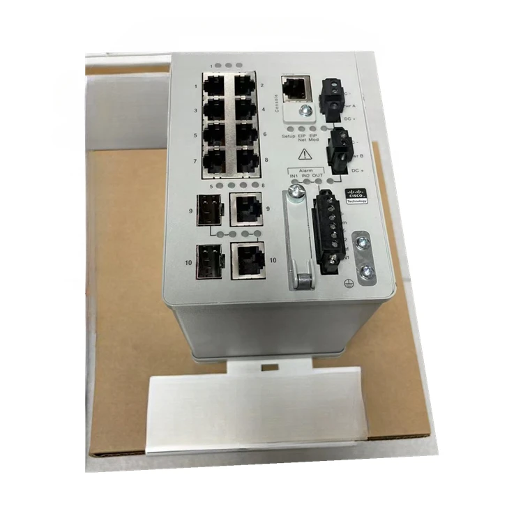 Оптовая цена, переключатель стратификс 5700, модуль ввода-вывода 1783-BMS10CL Ethernet
Оптовая цена, переключатель стратификс 5700, модуль ввода-вывода 1783-BMS10CL Ethernet