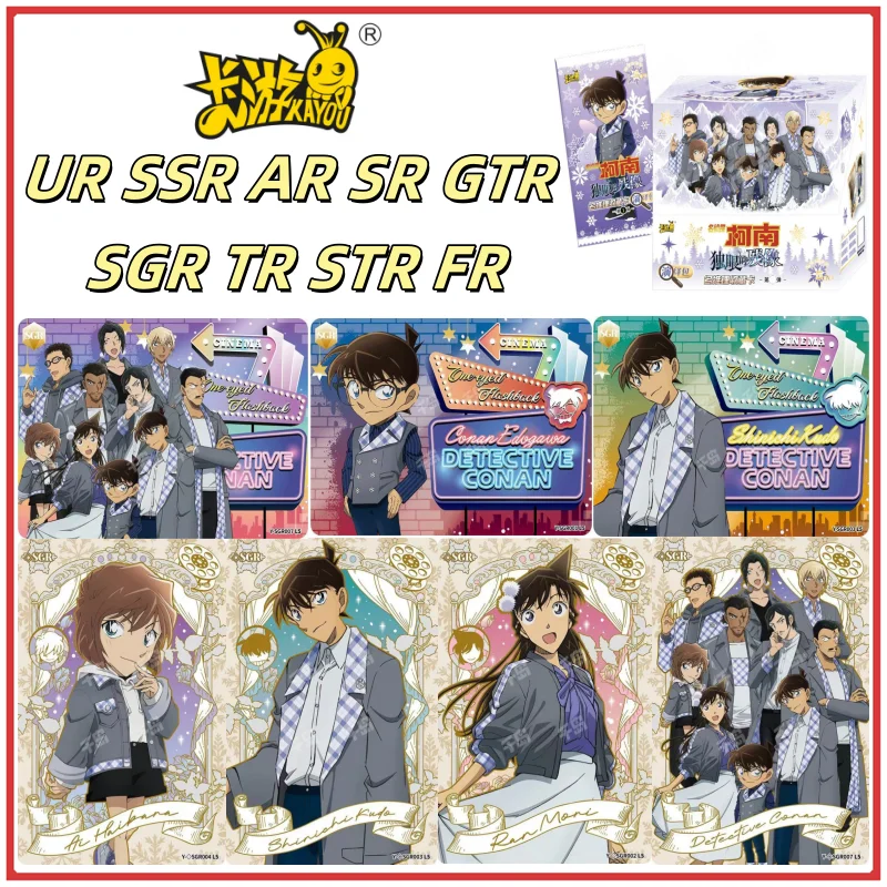 KAYOU Detective Conan Card Спективное рассуждение 1 серии GTR STR SGR Аниме Персонаж Редкая коллекционная карта Игрушка Подарок на день рождения 
KAYOU Detective Conan Card Спективное рассуждение 1 серии GTR STR SGR Аниме Персонаж Редкая коллекционная карта Игрушка Подарок на день рождения