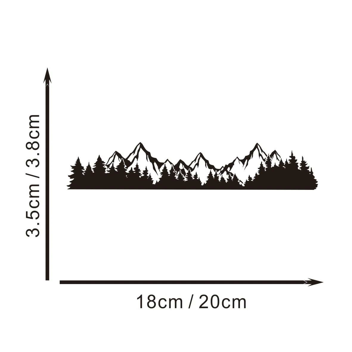 Mountain And Trees SUV Trucks Decals Car Emblem Logo Decor Graphic Vinyl Stickers For Subaru Forester Crosstrek HRV And So on
Mountain And Trees SUV Trucks Decals Car Emblem Logo Decor Graphic Vinyl Stickers For Subaru Forester Crosstrek HRV And So on