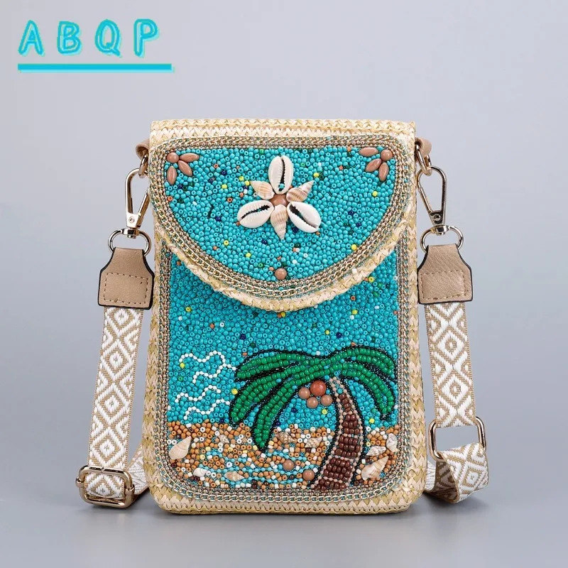 Сумка на плечо, креативные тканые сумки-мессенджеры, новая модная сумка, женская сумка для мобильного телефона, мини-портативный кошелек 
Сумка на плечо, креативные тканые сумки-мессенджеры, новая модная сумка, женская сумка для мобильного телефона, мини-портативный кошелек