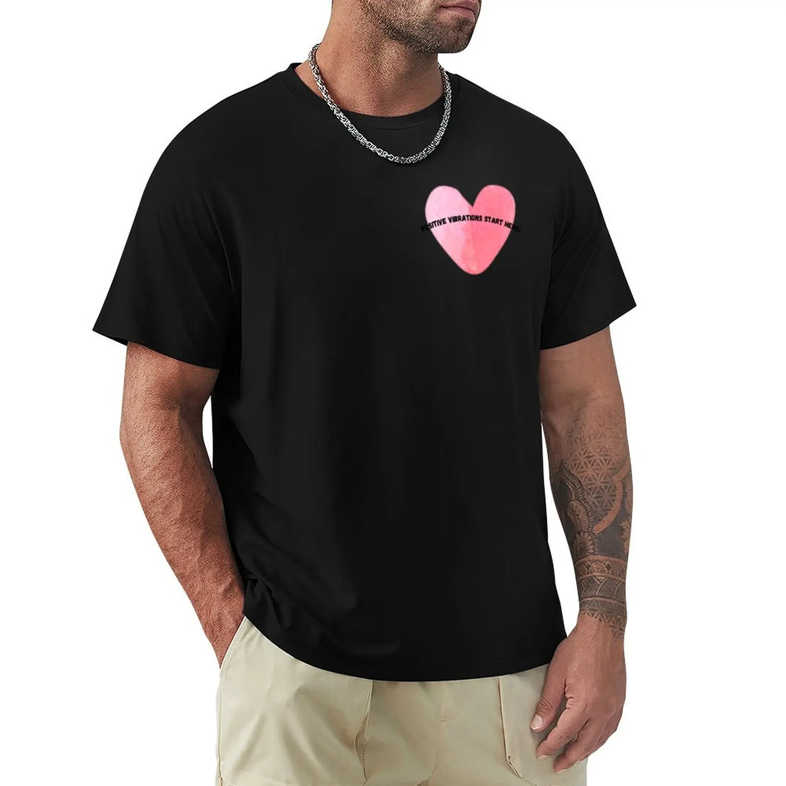 Positive Vibrations Start Here T-Shirt Casual Trendy Short Sleeve T-Shirt
Positive Vibrations Start Here T-Shirt Casual Trendy Short Sleeve T-Shirt