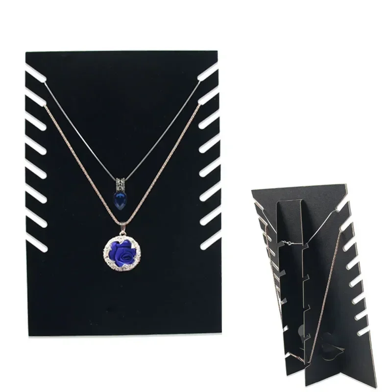 Black Vevlet Necklace Pendant Display Storage Board Stand Jewelry Organizer Holder Case Rack
Black Vevlet Necklace Pendant Display Storage Board Stand Jewelry Organizer Holder Case Rack