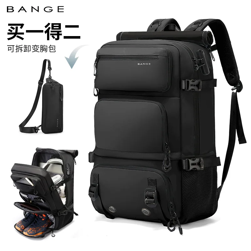 Travel Backpack, Large-Capacity Lightweight Multi-functional Laptop Bag, Outdoor Crossbody Shoulder Bag, Tote Backpack for Men
Travel Backpack, Large-Capacity Lightweight Multi-functional Laptop Bag, Outdoor Crossbody Shoulder Bag, Tote Backpack for Men