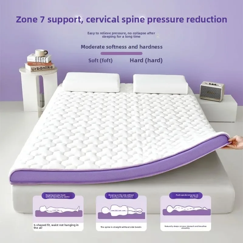 Soft Memory Foam Latex Mattr Student Dormi Bedroom Home Use Tat Pad Single Person Bed Matr No Installation Needed
Soft Memory Foam Latex Mattr Student Dormi Bedroom Home Use Tat Pad Single Person Bed Matr No Installation Needed