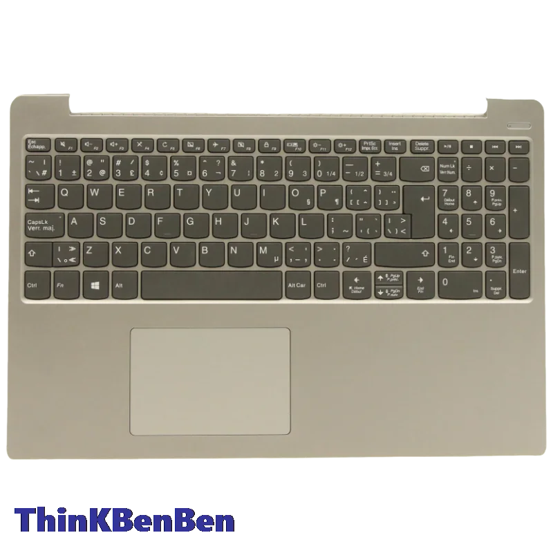 Canadian French Platinum Grey Keyboard Upper Case Palmrest Shell Cover For Lenovo Ideapad 330S 15 15IKB 15AST 15ARR 5CB0R07370
Canadian French Platinum Grey Keyboard Upper Case Palmrest Shell Cover For Lenovo Ideapad 330S 15 15IKB 15AST 15ARR 5CB0R07370
