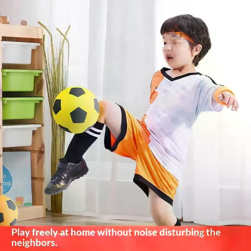 PU Foam Silent Practice Football 3 Colors High Elastic Indoor Ball With Net Bag For Home Daily Play Skill Development Training
PU Foam Silent Practice Football 3 Colors High Elastic Indoor Ball With Net Bag For Home Daily Play Skill Development Training