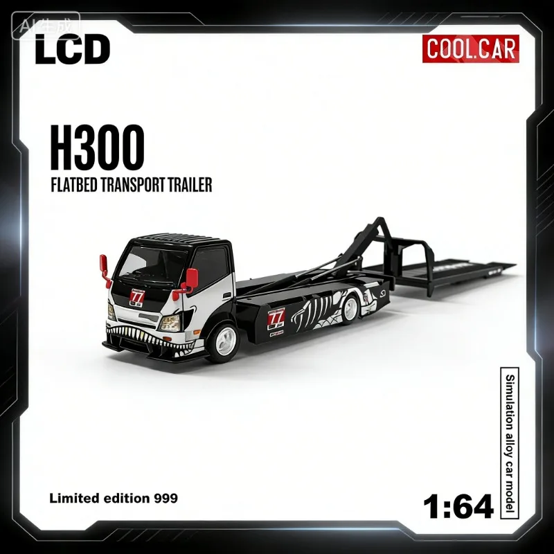 Коллекционная модель Cool Car CC 1:64 H300 с прицепом-платформой, литая алюминиевая модель, коллекционный предмет для взрослых, праздничный подарок, подарок для мальчиков.
Коллекционная модель Cool Car CC 1:64 H300 с прицепом-платформой, литая алюминиевая модель, коллекционный предмет для взрослых, праздничный подарок, подарок для мальчиков.