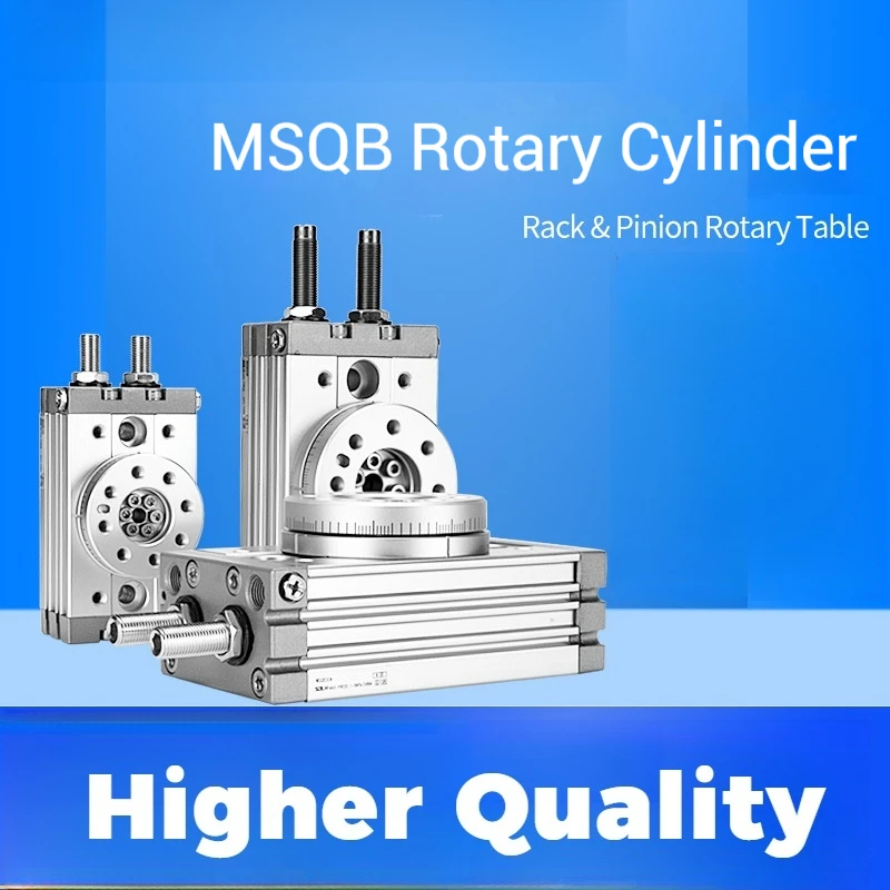 Rotary cylinder MSQB90 degree 180 degree Small swing pneumatic HRQ10A20A30A50A200A clamping slide table
Rotary cylinder MSQB90 degree 180 degree Small swing pneumatic HRQ10A20A30A50A200A clamping slide table