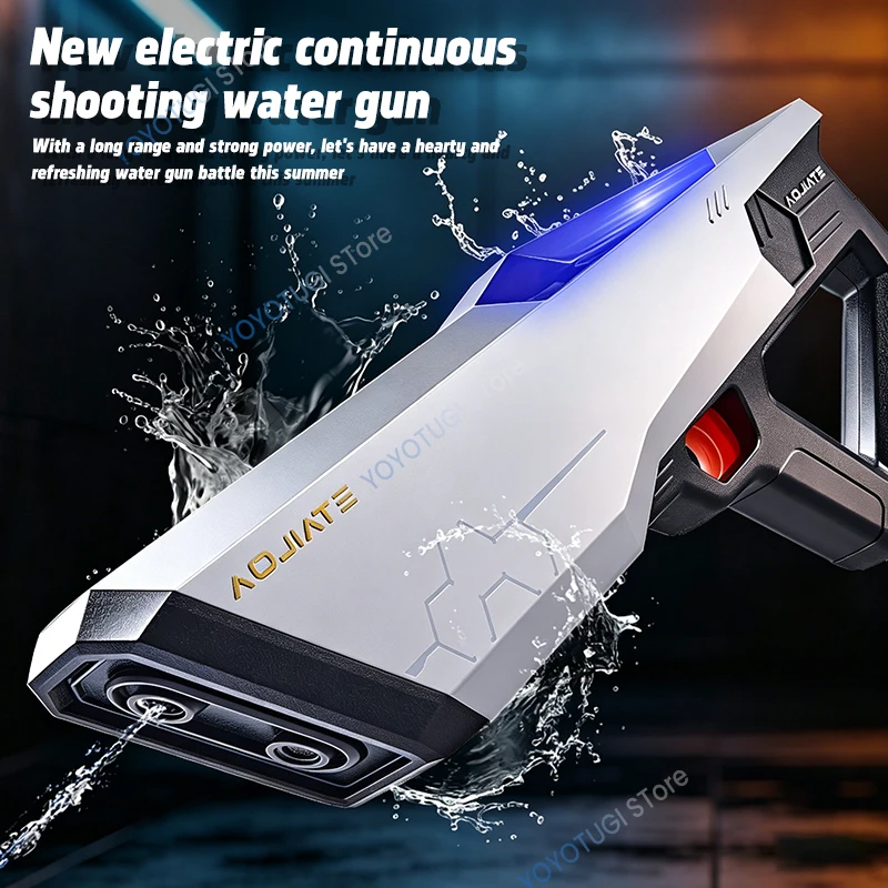 Summer Electric Continuous Automatic Water Suction Gun Water Spraying Large Capacity High Pressure Children's Beach Water Gun
Summer Electric Continuous Automatic Water Suction Gun Water Spraying Large Capacity High Pressure Children's Beach Water Gun