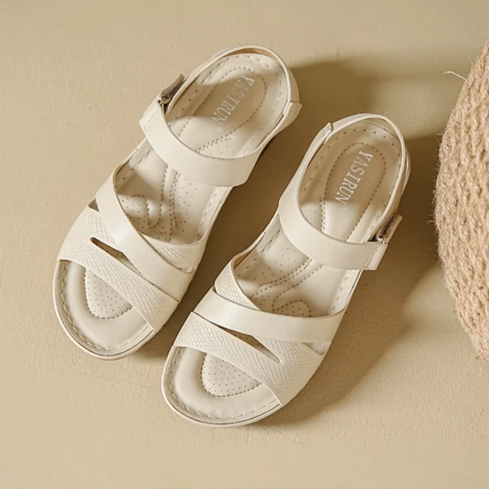 Sandals for Women Summer Shoes Wedge Sandals Large Size 2026 Summer New Strip Casual Beach Sandals Women
Sandals for Women Summer Shoes Wedge Sandals Large Size 2026 Summer New Strip Casual Beach Sandals Women