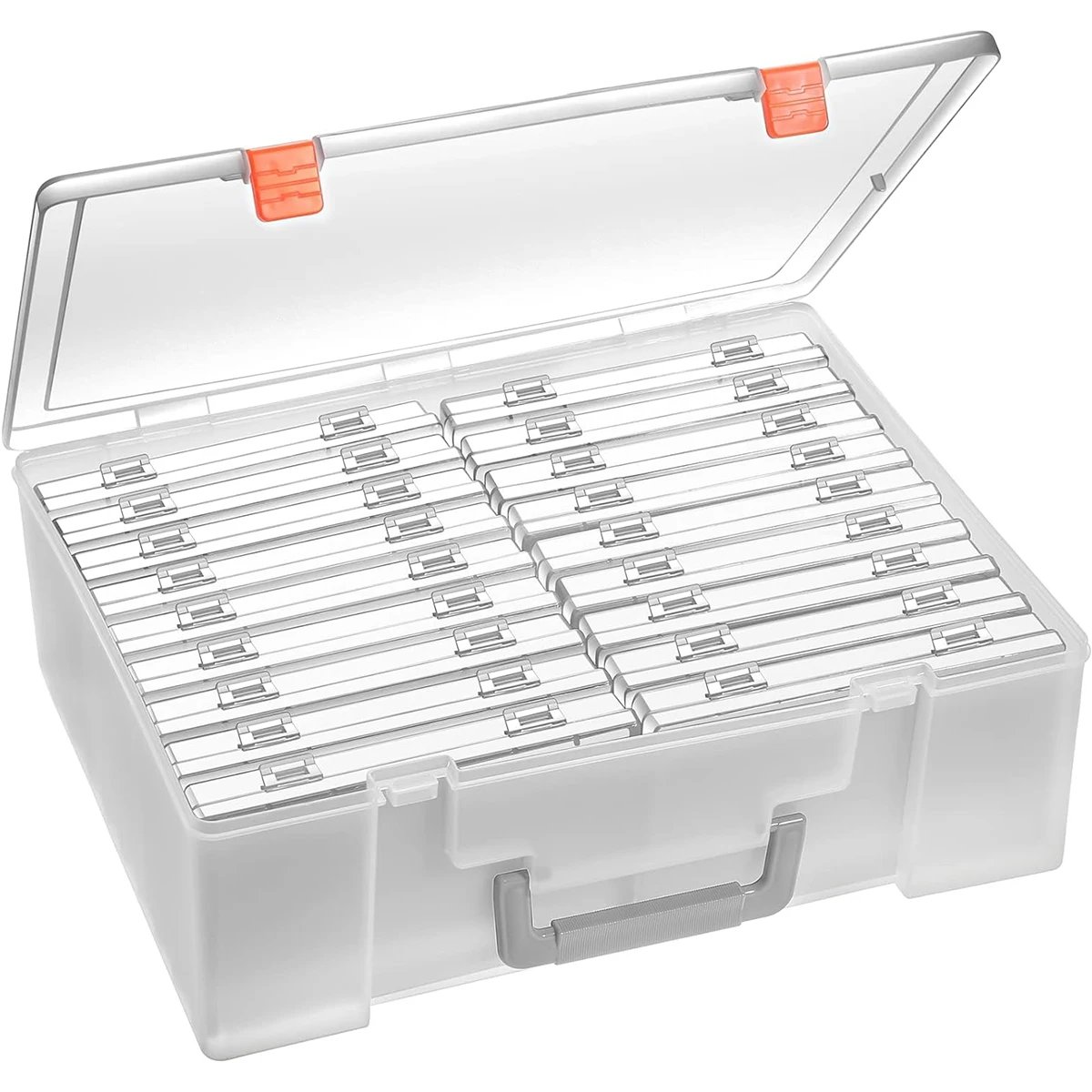 Set of 18 Clear 4x6 Inch Storage Boxes – Stackable Acid-Free Organizers for Photos, Stamps & Stickers, Dust-Proof Photo Keeper
Set of 18 Clear 4x6 Inch Storage Boxes – Stackable Acid-Free Organizers for Photos, Stamps & Stickers, Dust-Proof Photo Keeper