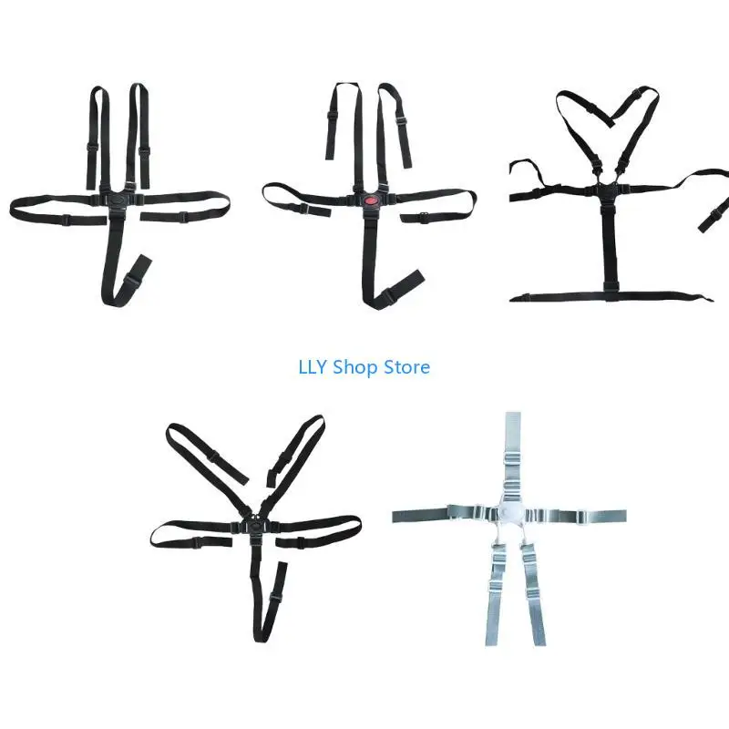T8UD Universal Baby 5 Point Safety Harness Belt for Stroller High Chair Pram Children Kid Pushchair Nylon+POM Made
T8UD Universal Baby 5 Point Safety Harness Belt for Stroller High Chair Pram Children Kid Pushchair Nylon+POM Made