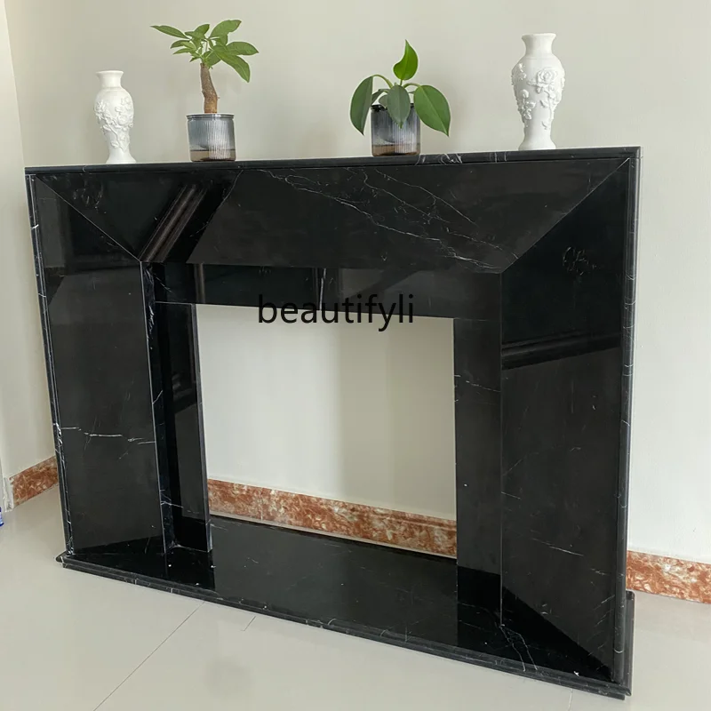 Marble stone carving French indoor living room floor decoration stone fireplace can be customized
Marble stone carving French indoor living room floor decoration stone fireplace can be customized