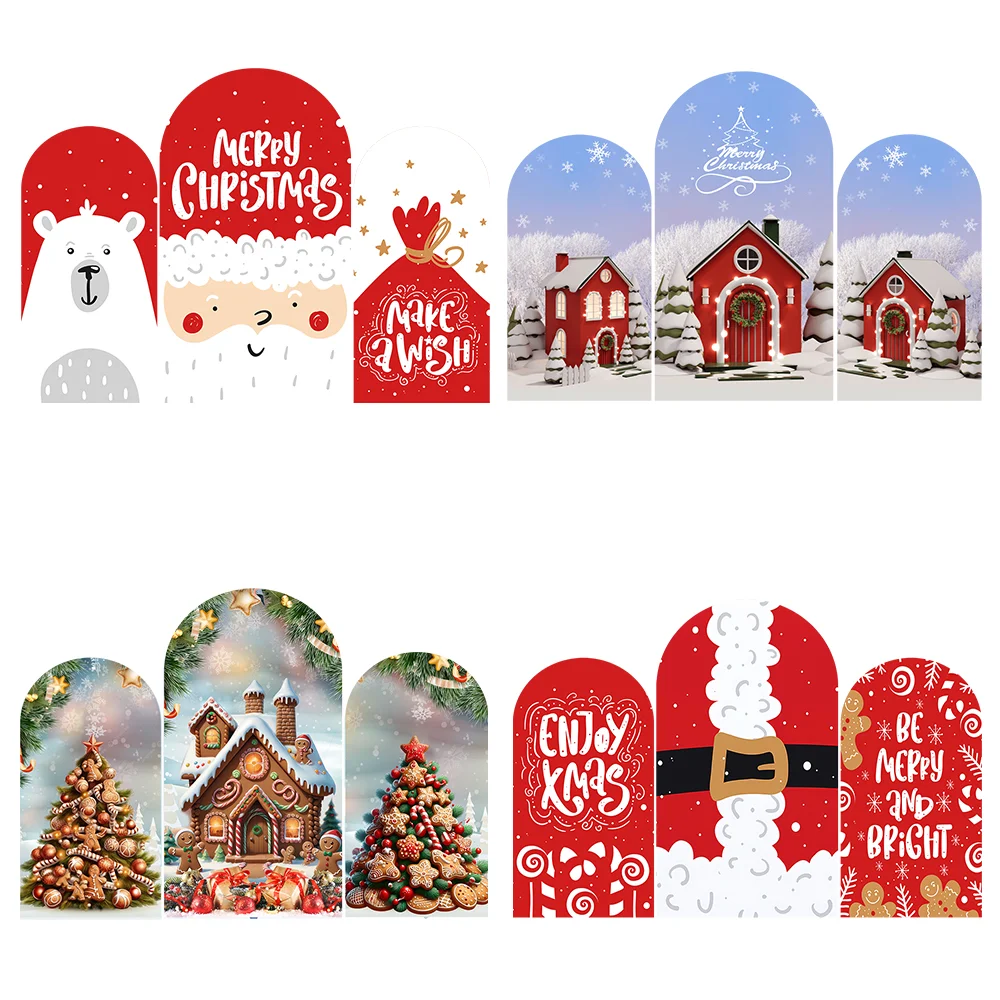 Snowy Gingerbread House Arch Backdrop Glitter Xmas Tree Lantern Gift Background Arched Wall Kid Winter Birthday Portrait Studio
Snowy Gingerbread House Arch Backdrop Glitter Xmas Tree Lantern Gift Background Arched Wall Kid Winter Birthday Portrait Studio