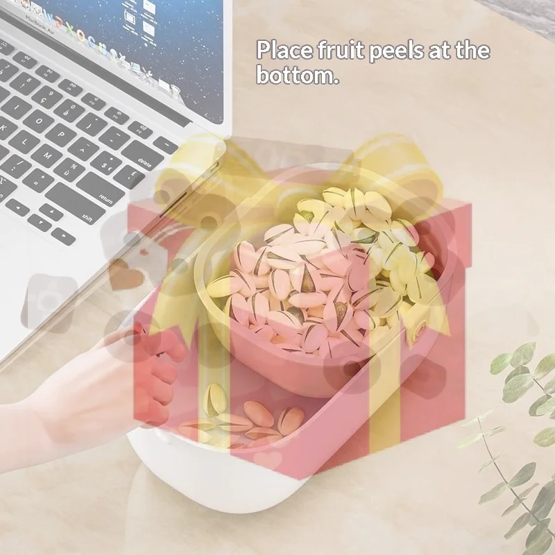 【HG】Double-layer Snack Fruit Food Storage Box Household Fruit Plate Drain Tray Special Storage Basket For Lazy People
【HG】Double-layer Snack Fruit Food Storage Box Household Fruit Plate Drain Tray Special Storage Basket For Lazy People