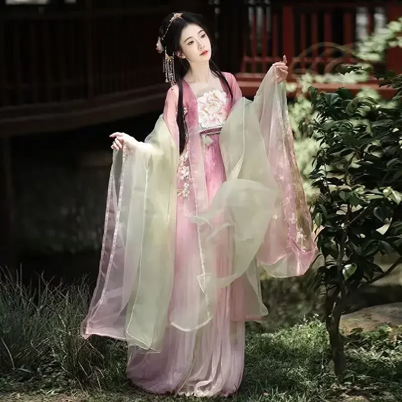Hanfu Pink Dress Women Chinese Traditional Hanfu Set Female Halloween Cosplay Costume Summer Birthday Embroidery Hanfu Dress
Hanfu Pink Dress Women Chinese Traditional Hanfu Set Female Halloween Cosplay Costume Summer Birthday Embroidery Hanfu Dress