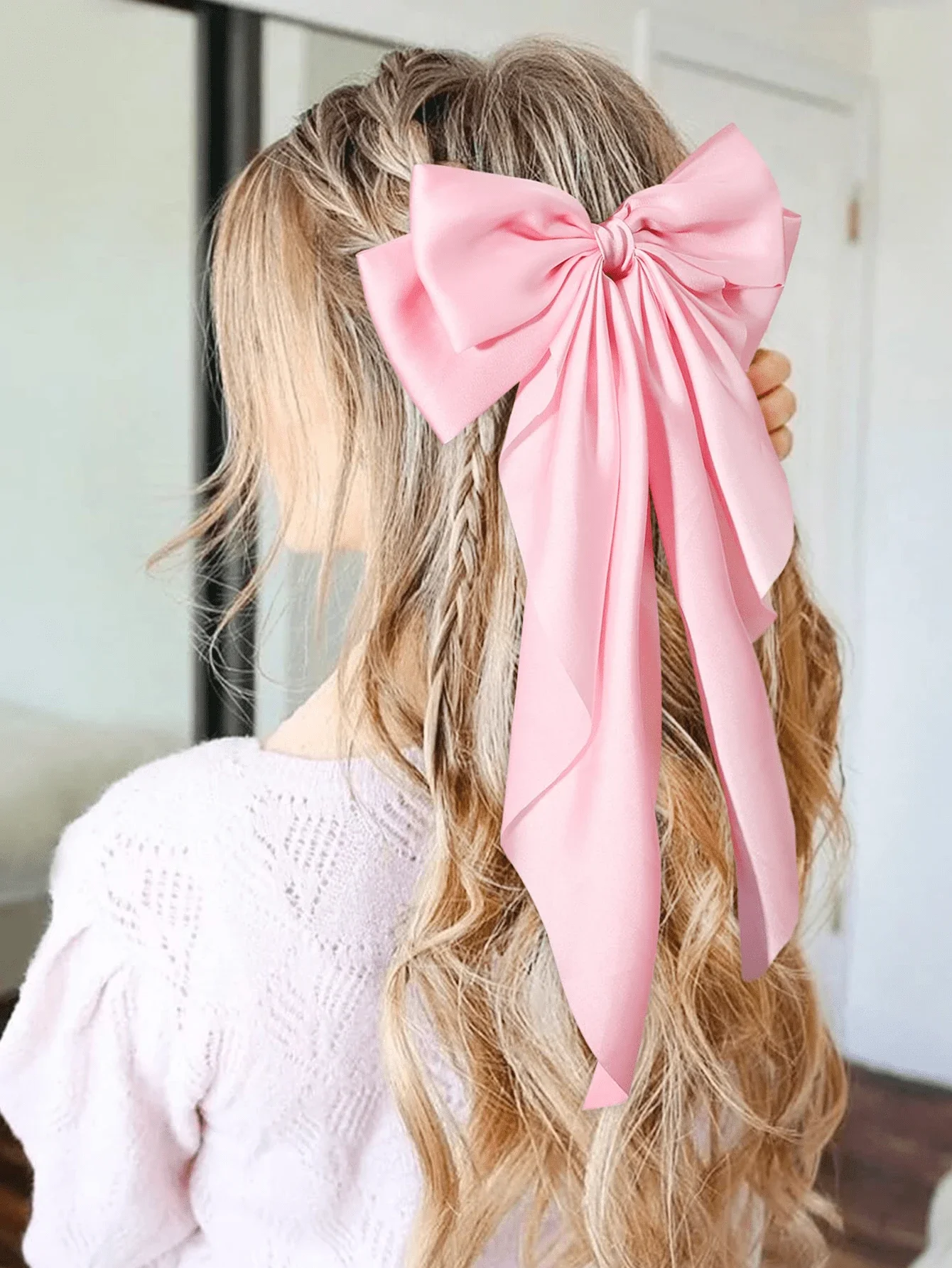 Big Bow Hair Clips For Women Pink Fashion Hair Accessories Daily Party Valentine's Day
Big Bow Hair Clips For Women Pink Fashion Hair Accessories Daily Party Valentine's Day